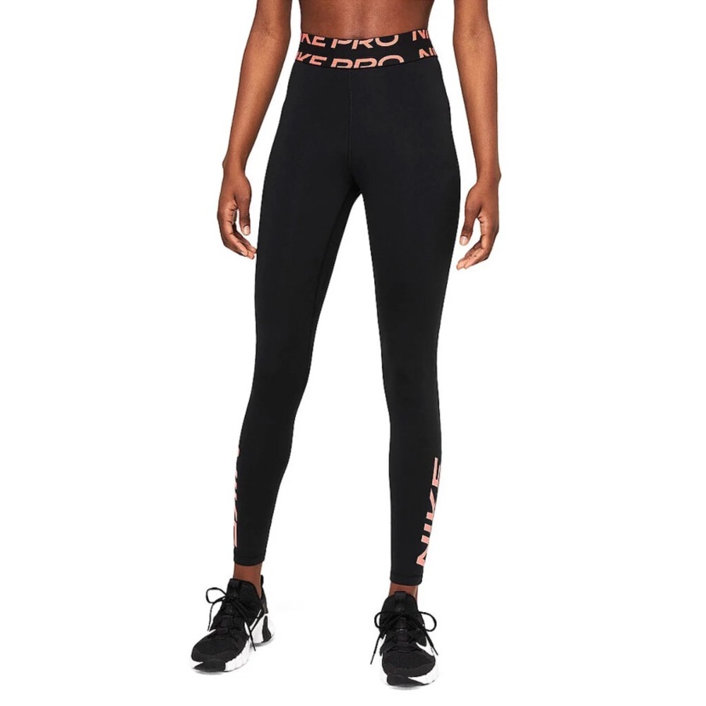 Nike Women’s Dri-FIT Pro Grx Training Leggings Black Pink